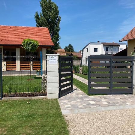Apartamento Balati Vendégház Balatonmáriafürdő Exterior foto
