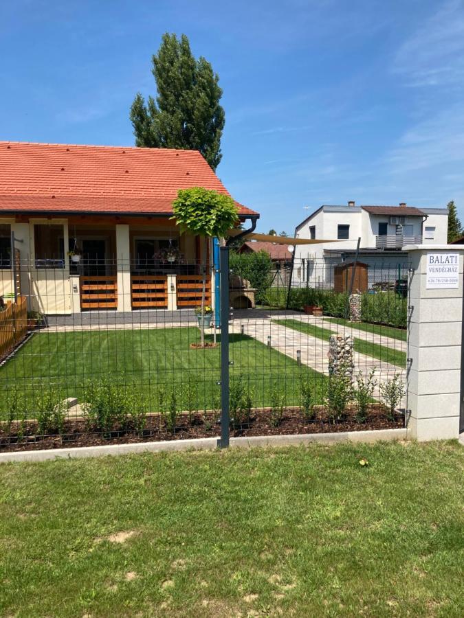 Apartamento Balati Vendégház Balatonmáriafürdő Exterior foto